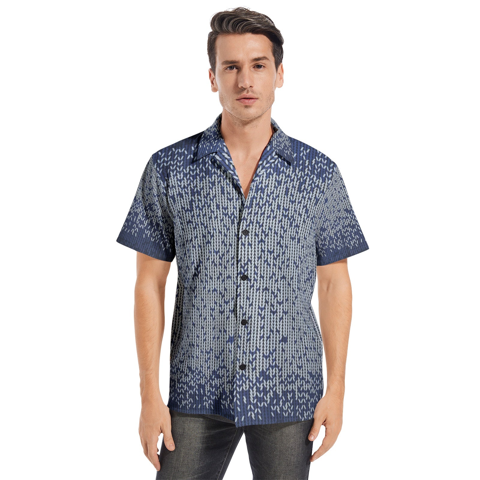 Men's All-over print Short Sleeve Shirts