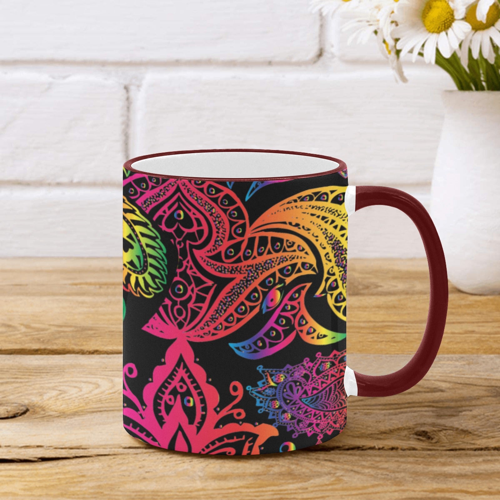 Elephant African Print Mug (11oz)