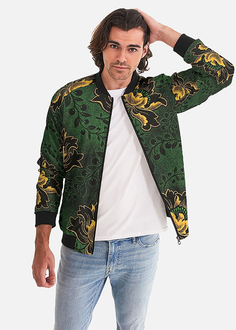 Abrafo African Print Men s Bomber Jacket Osenoir